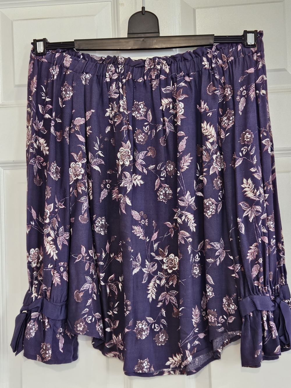 Floral Off-Shoulder Blouse